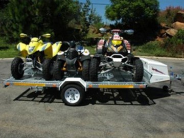 4 wheel bike discount trailer